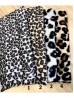 Soft Leopard Print Blanket Scarf